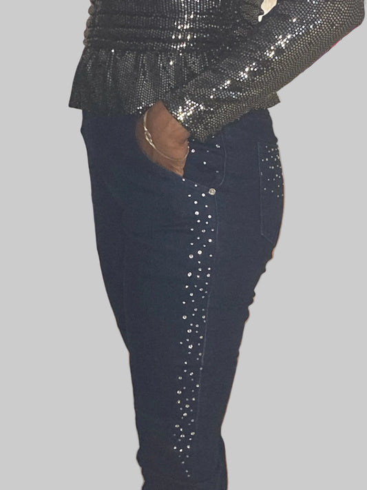 L OR Signature High-waist Denim