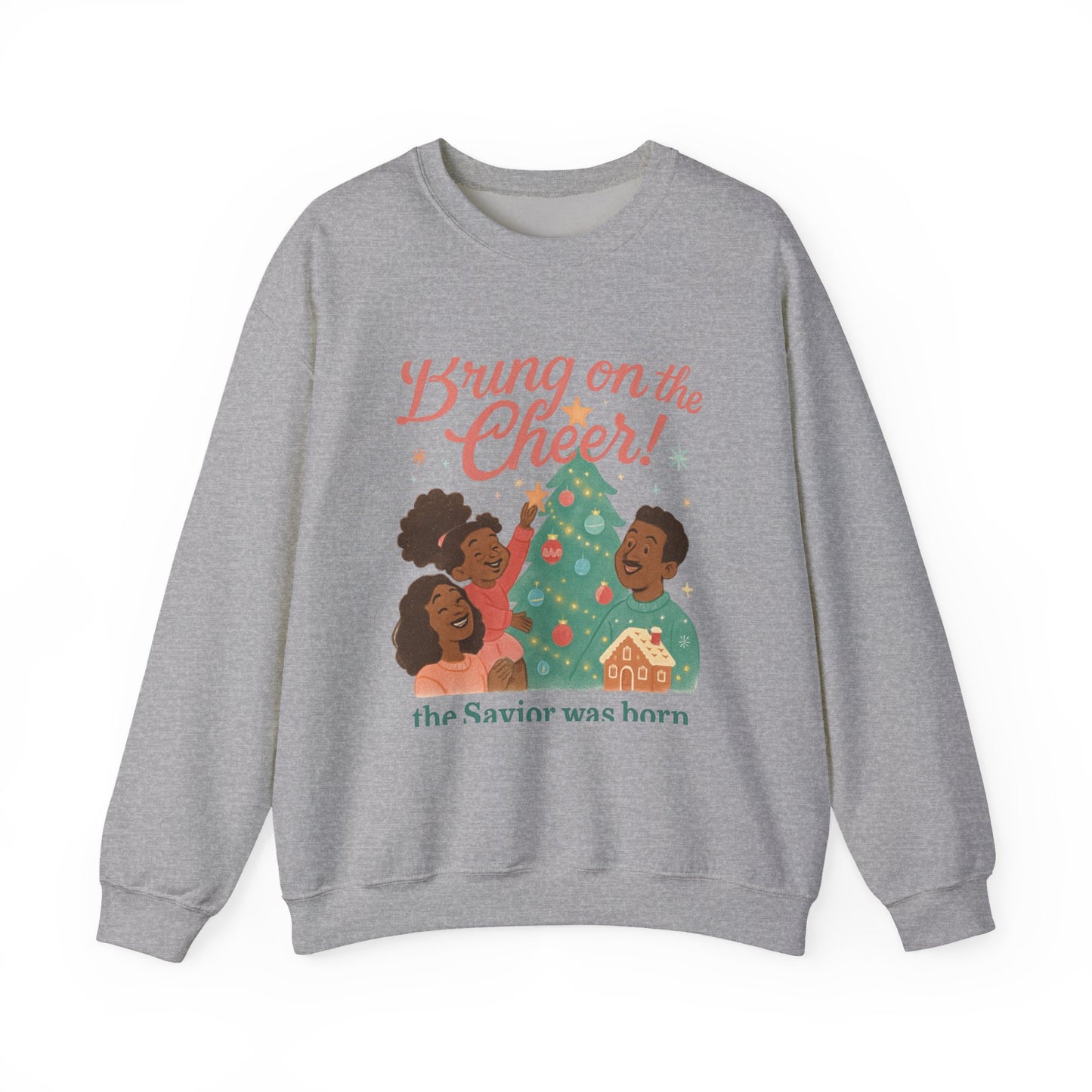 Christmas Celebration Crewneck Sweatshirt - Joyful Thanksgiving Remembrance