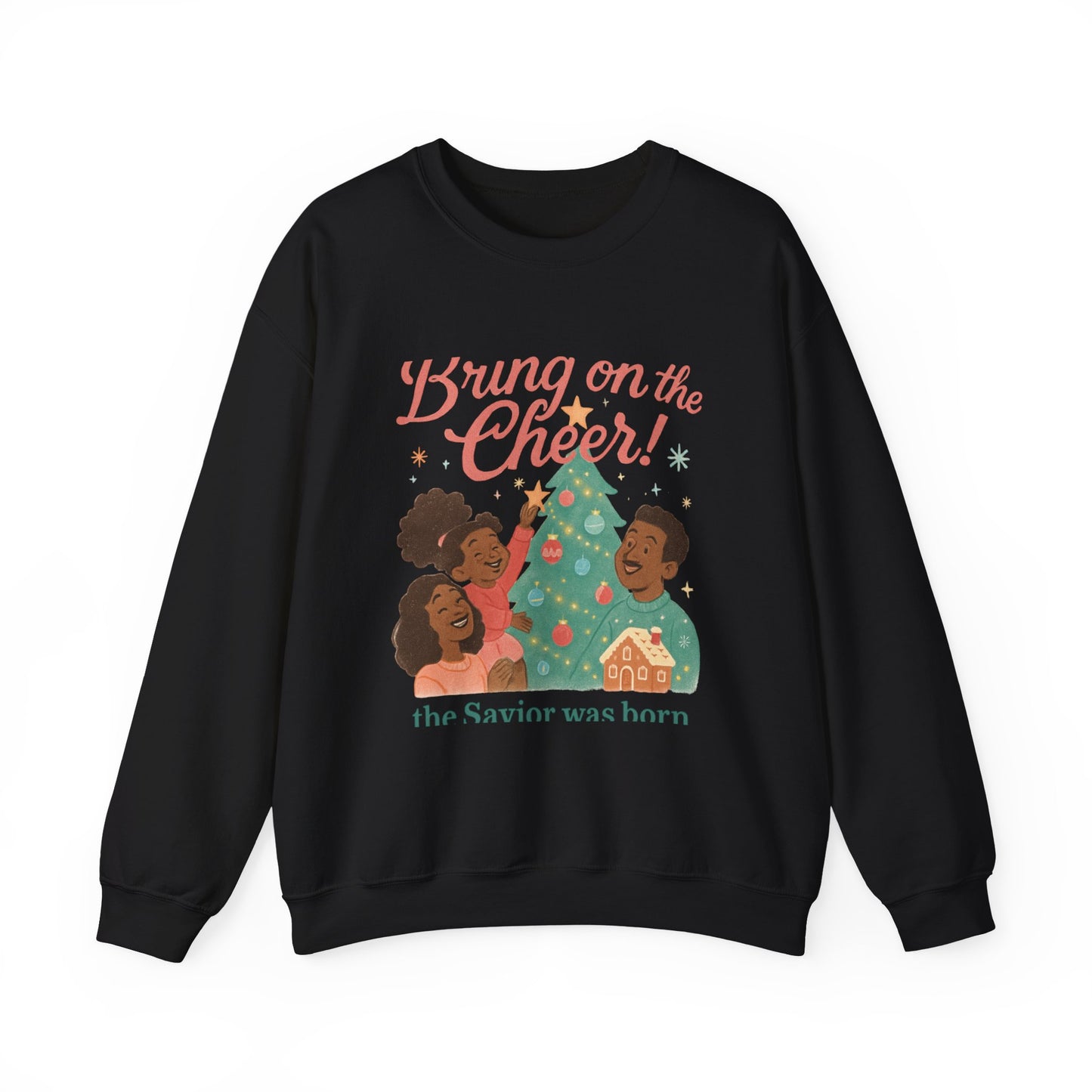 Christmas Celebration Crewneck Sweatshirt - Joyful Thanksgiving Remembrance