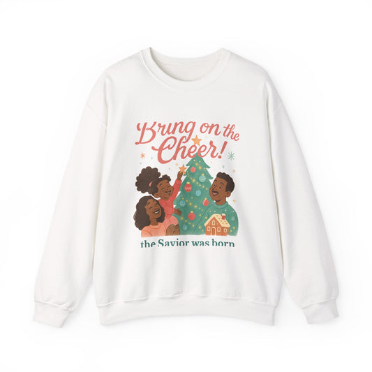 Christmas Celebration Crewneck Sweatshirt - Joyful Thanksgiving Remembrance