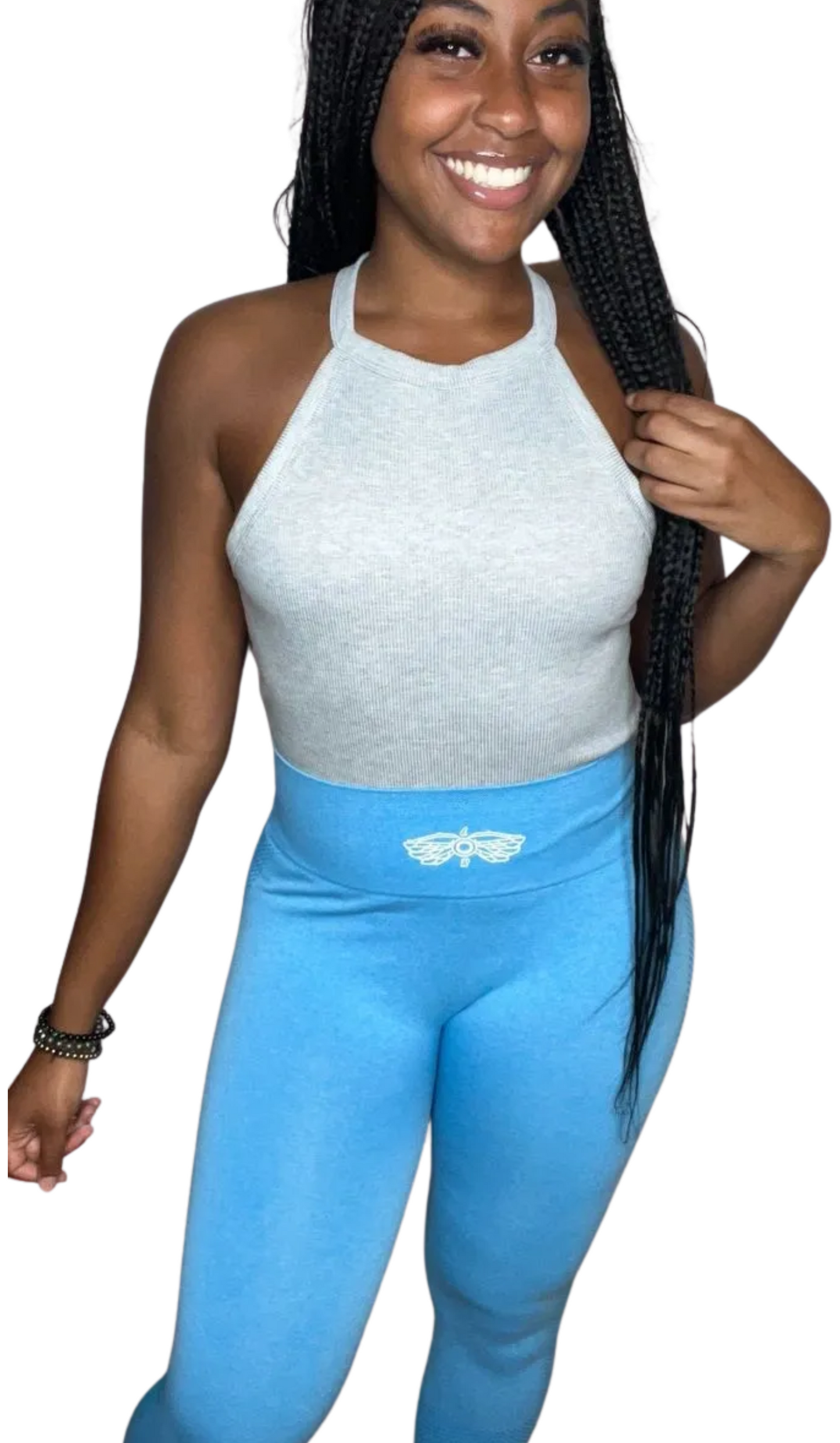 Multi-color Tank Tops: Round neck, Knitted, and breathable